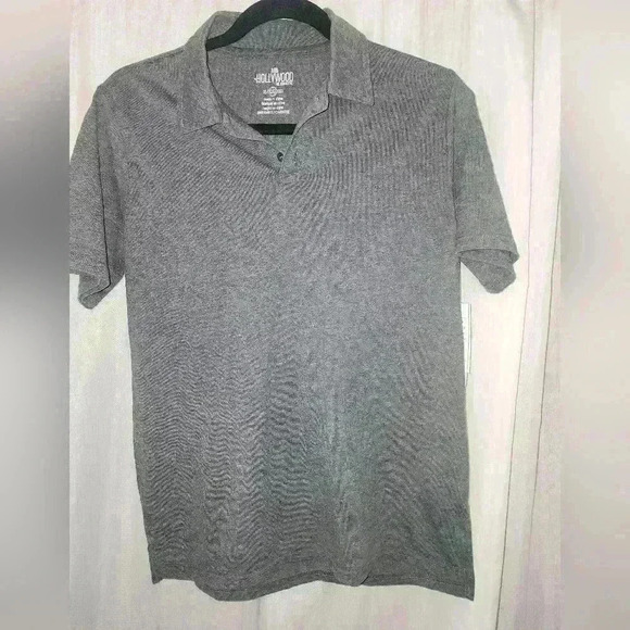 Hollywood The Jean People Gray Polo Kids Size Xl (18) - Picture 1 of 7